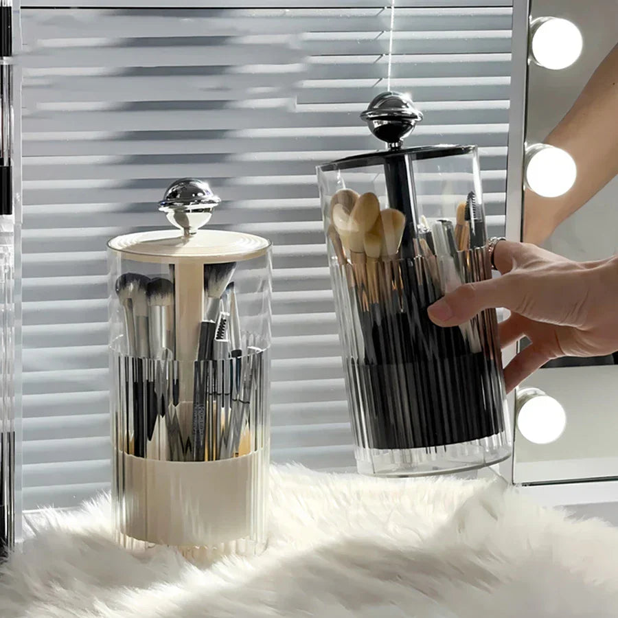 BowLift | Auto Lift & Luxe Makeup Brush Organizer