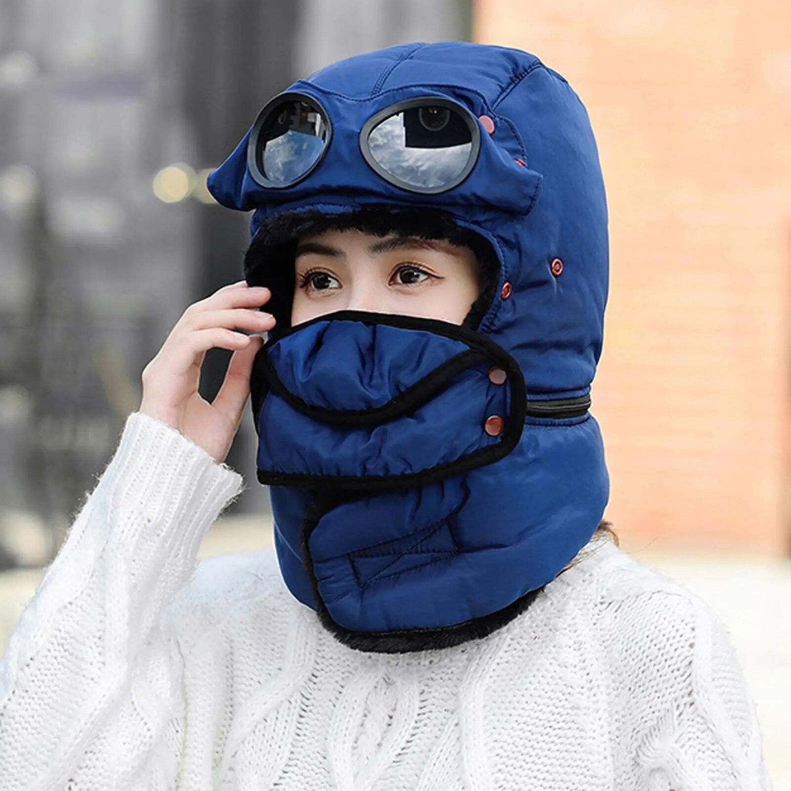 BowLift | Polar Vision Thermo Windproof Face Covering Beanie