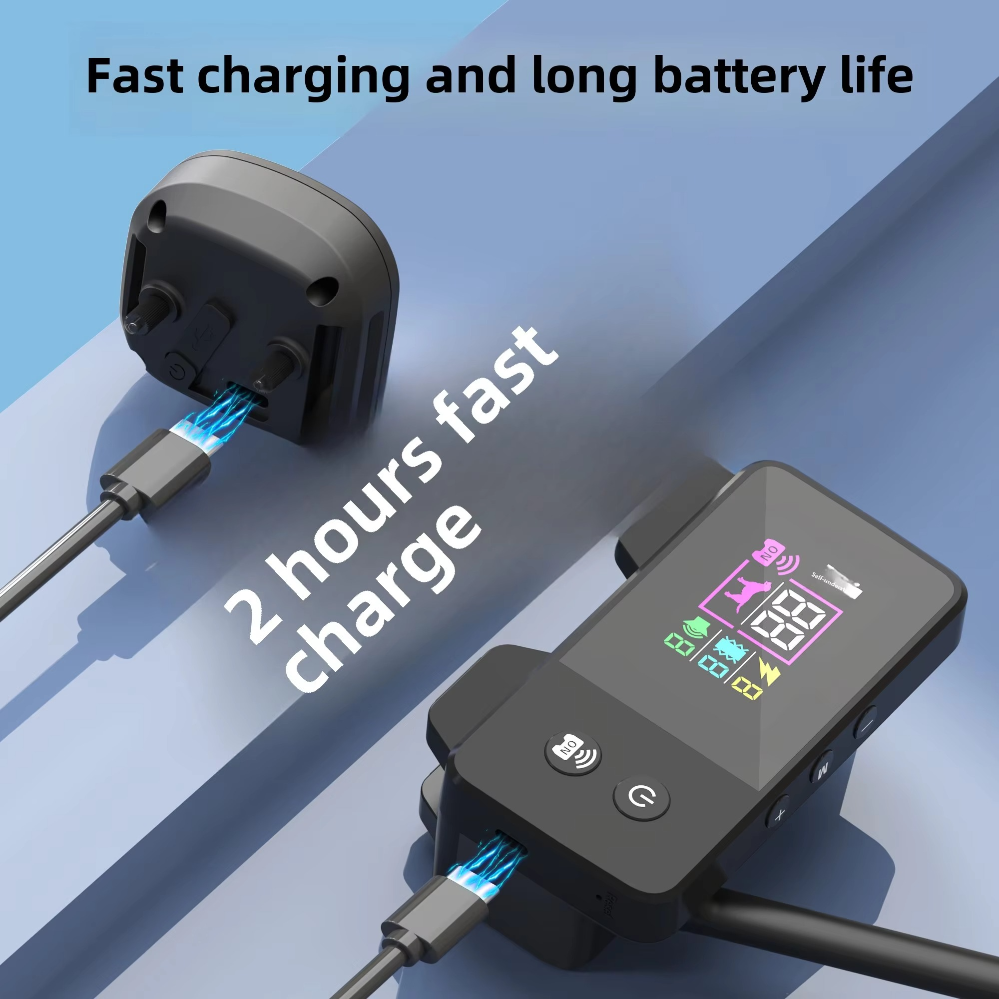 BowLift | Ultimate Safety 1,574.8 feet Wireless Dog Fence System with Rechargeable, Waterproof Collar