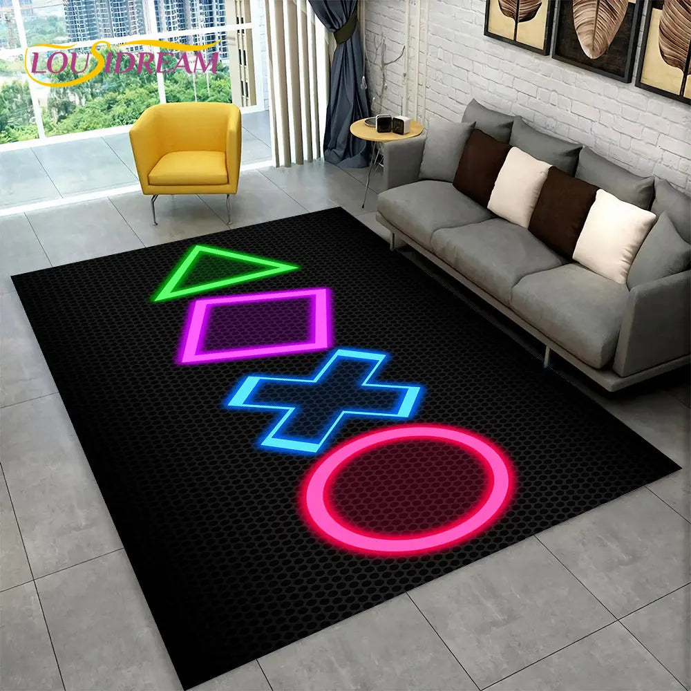 BowLift | GameJoy Playmat – Soft 3D Gamepad Floor Mat for Children and Gamers