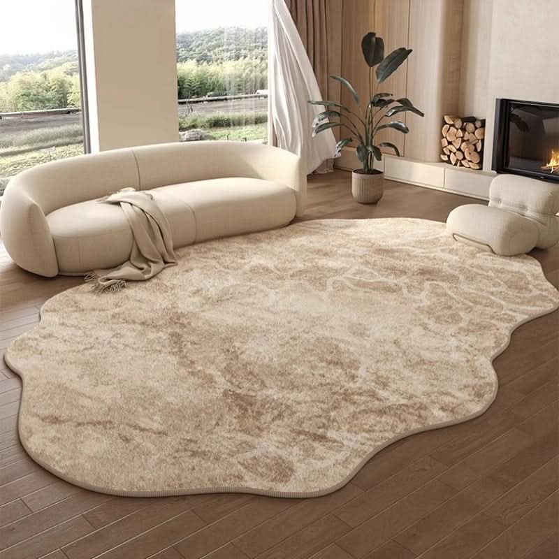BowLift | Irregular Plush Washable Rug for Bedroom and Living Room
