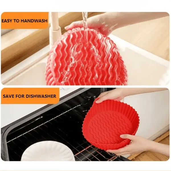 BowLift | Silicone baking insert for air fryer – Non-stick & grease-resistant