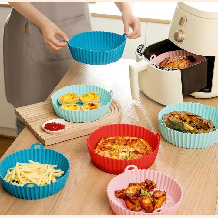 BowLift | Silicone baking insert for air fryer – Non-stick & grease-resistant