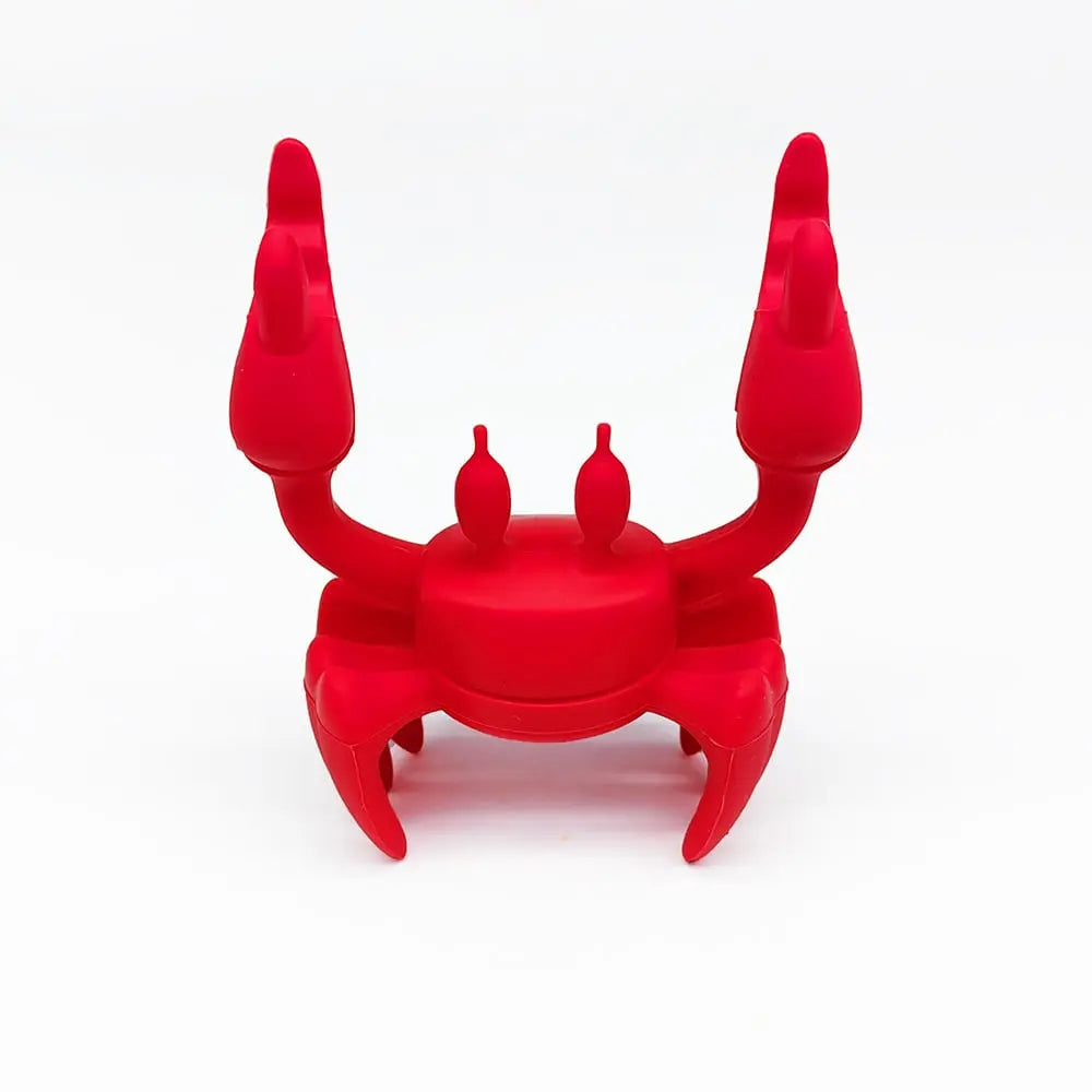 BowLift | Silicone Kitchen Utensil – Cute Crab Holder with Steam Release Function!