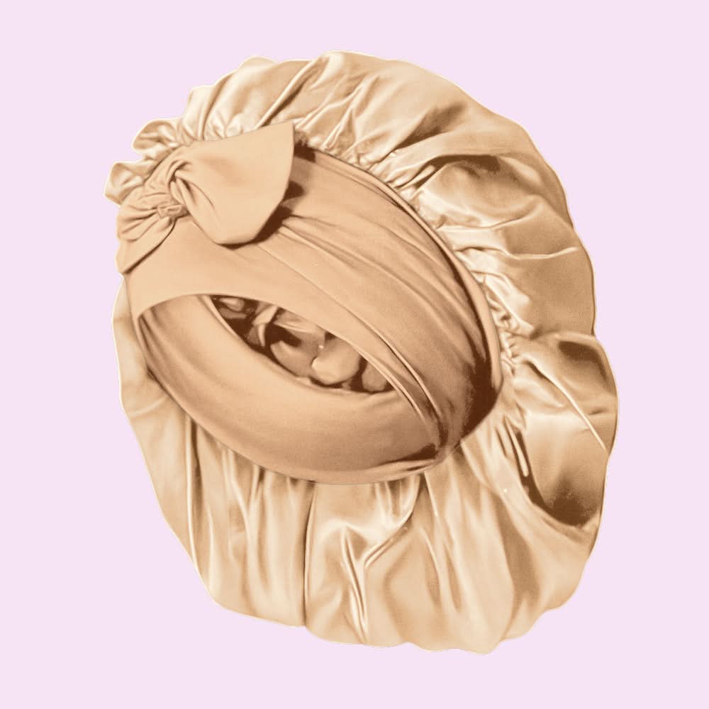 BowLift | Silk Night Cap – Hair Protection & Frizz Control