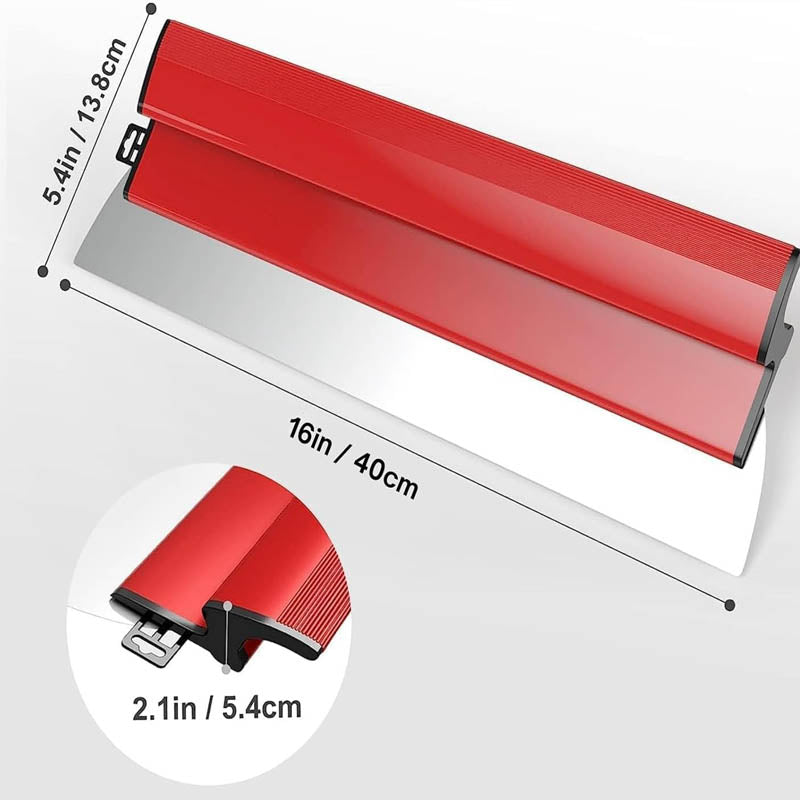 BowLift | 16-Inch Skimming Blade Smooth Finish Replaceable Blade Drywall Skimming Blade Tool for Drywall/Wallboard