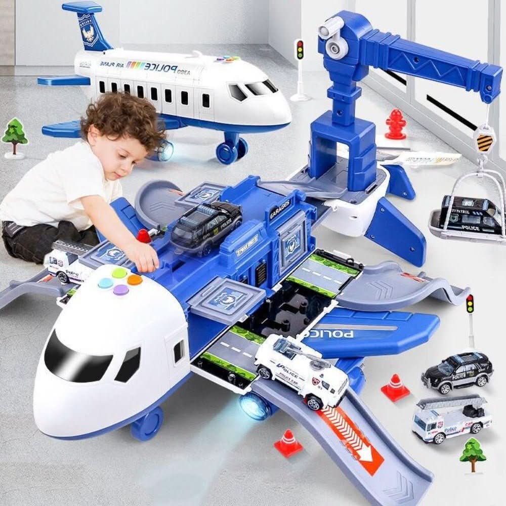 BowLift | Adventure AirPlay Set with Airplane & Vehicles for Creative Kids