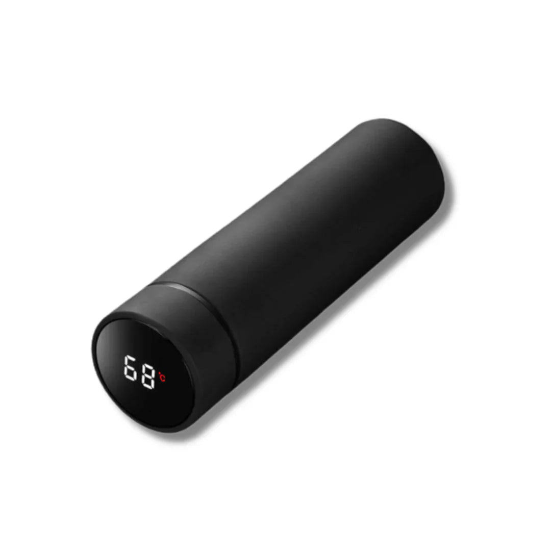 BowLift | Insulated Bottle with Digital Temperature Display – Stainless Steel Travel Mug for Hot and Cold Drinks