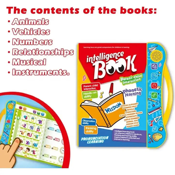 Speaking learning book for children – Learning with fun & sound