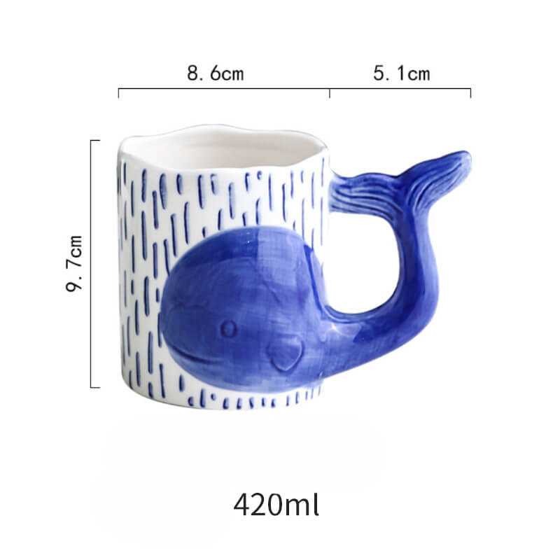 BowLift | Spring Whale Ceramic Mug