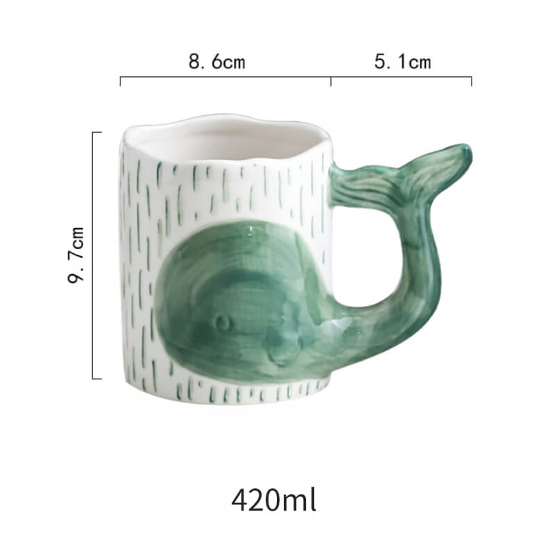 BowLift | Spring Whale Ceramic Mug