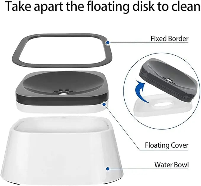 BowLift | Anti-Splash Water Dispenser for Cats & Dogs – Fresh Water, Clean Floors