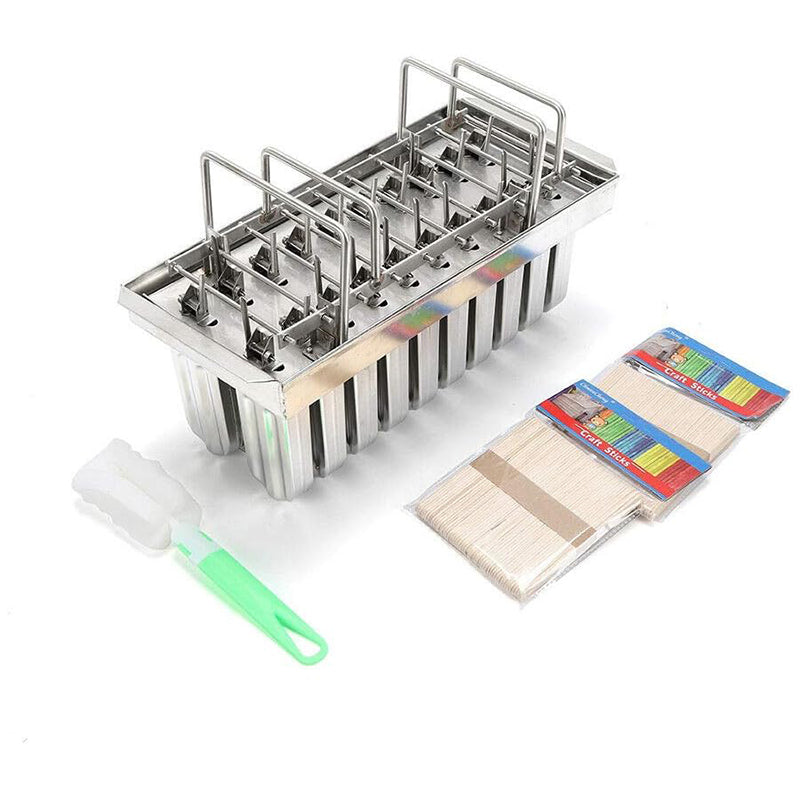 BowLift | Stainless Steel Ice Cream Stick Model Ice Pop Holder 20pcs Ice Cream Stick Holder DIY Kitchen
