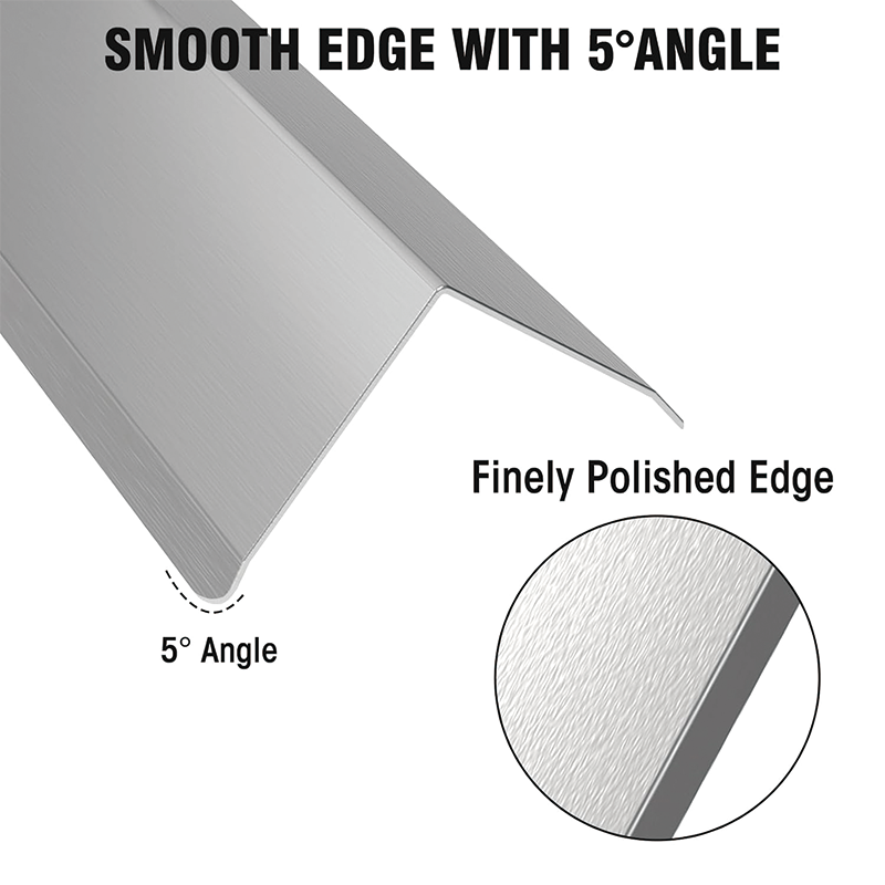 BowLift | Stainless Steel Corner Guards 2 x 2 x 48 inch,Pack of 10 Metal Wall Corner Protector with 90-Degree, for Wall Protection and Decoration