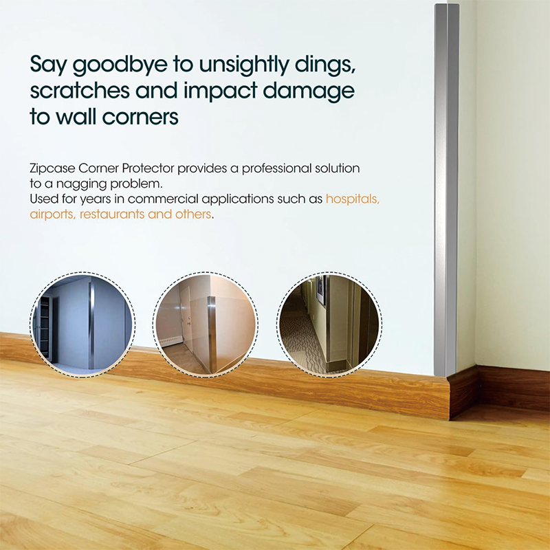 BowLift | Stainless Steel Corner Guards 2 x 2 x 48 inch,Pack of 10 Metal Wall Corner Protector with 90-Degree, for Wall Protection and Decoration