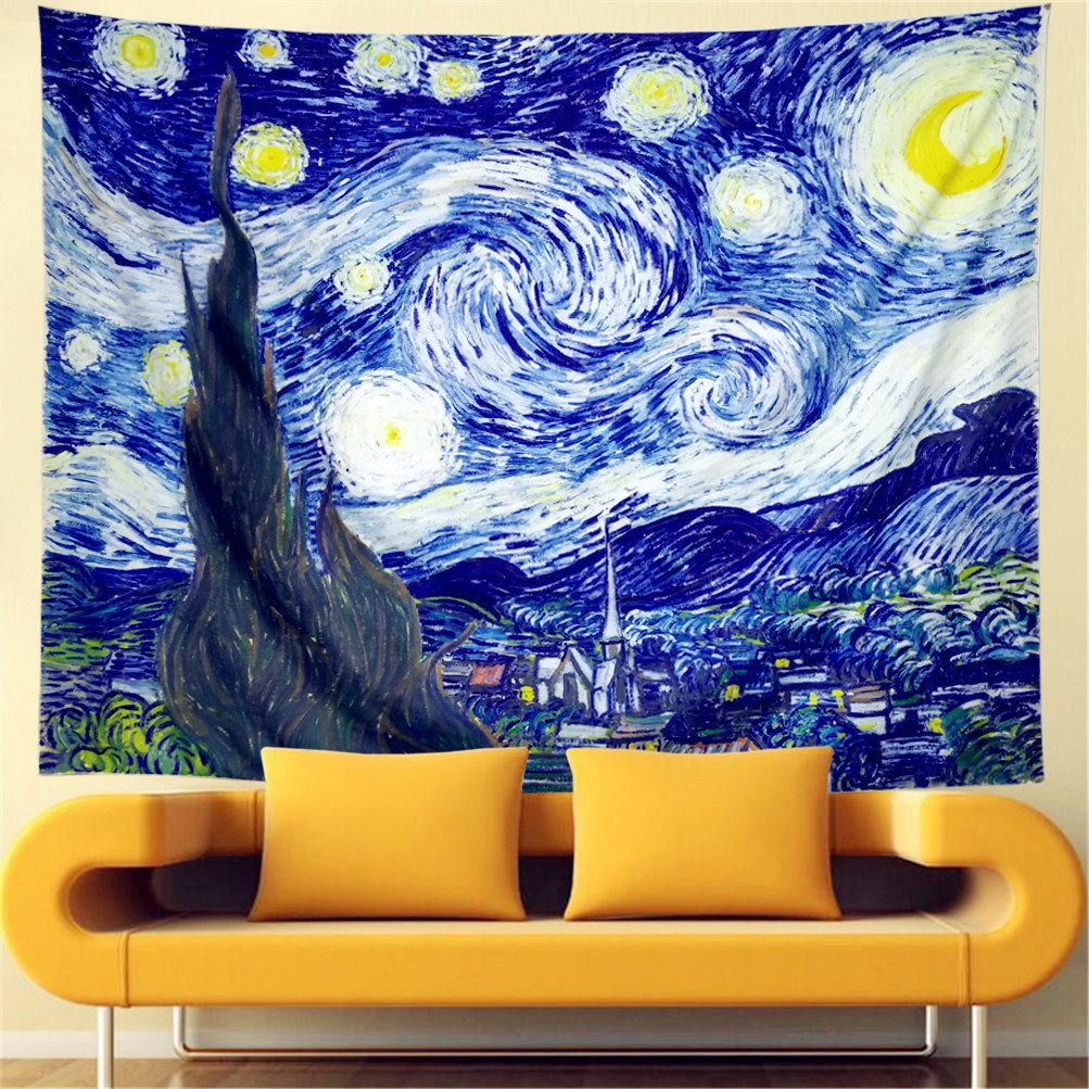 BowLift | Starry Night Wall Tapestry