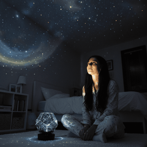 BowLift | Galaxy Projector for a Dreamy Starry Sky at Home