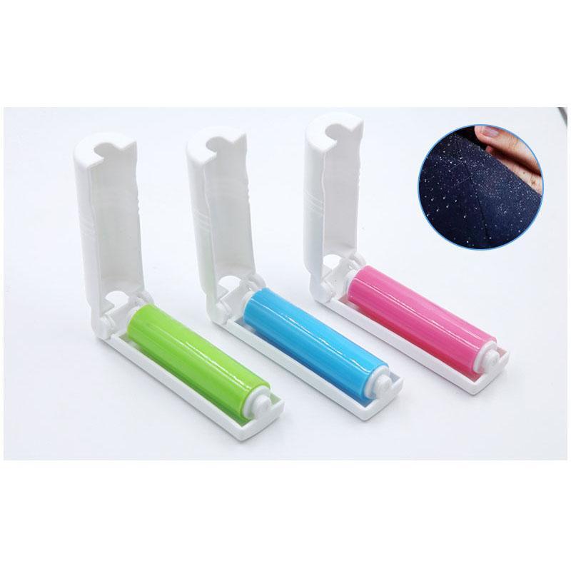 BowLift | Sticky Portable Washable Dust Lint Roller With Cover for Wool Sheets Hair Clothes Fluff Dust Catcher Dust Drum Lint Roller
