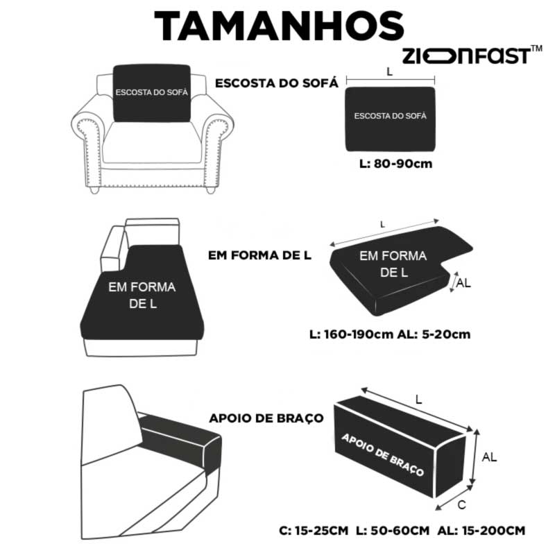 BowLift | Waterproof elastic sofa cover - Zion™