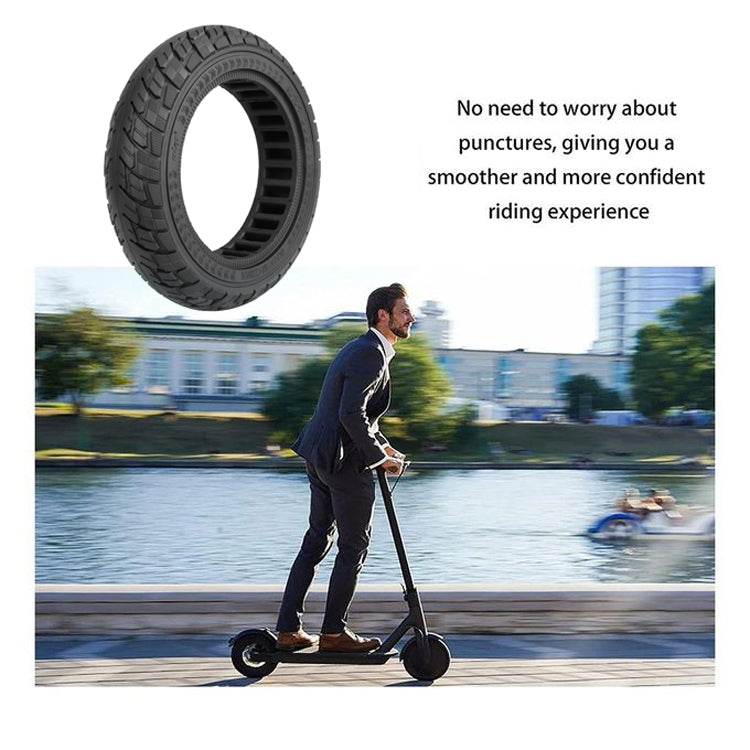BowLift | For Ninebot Max G30 10 X 2.5 Inch (60/70-6.5) Scooter Solid Rubber Tire Black