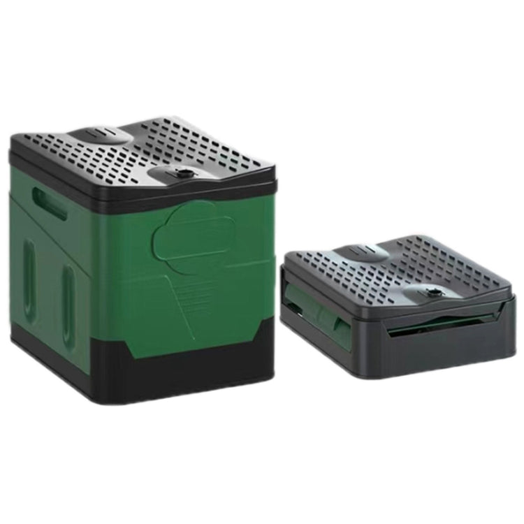 BowLift | Auto Folding Portable Toilet Outdoor Emergency Mobile Toilet (Army Green)