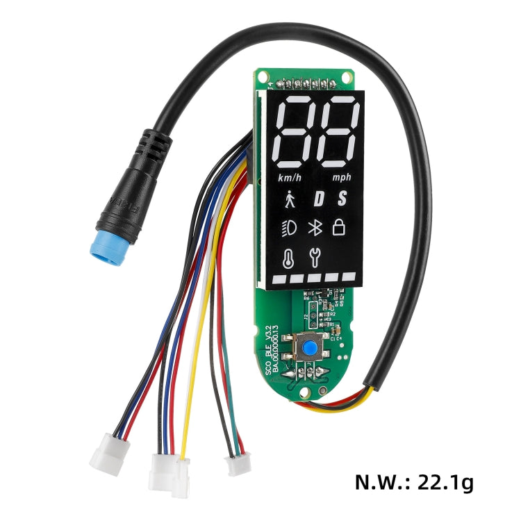 BowLift | For Xiaomi Electric Scooter Pro/Pro 2/1S Four-Wire Dual Brake Bluetooth Board Set, Specification: Board Only