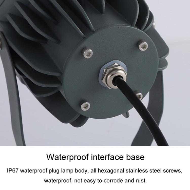 BowLift | LED Floodlight COB Outdoor Waterproof Spotlight Billboard Lights Garden Lamp, Color: 20W 7 Colors