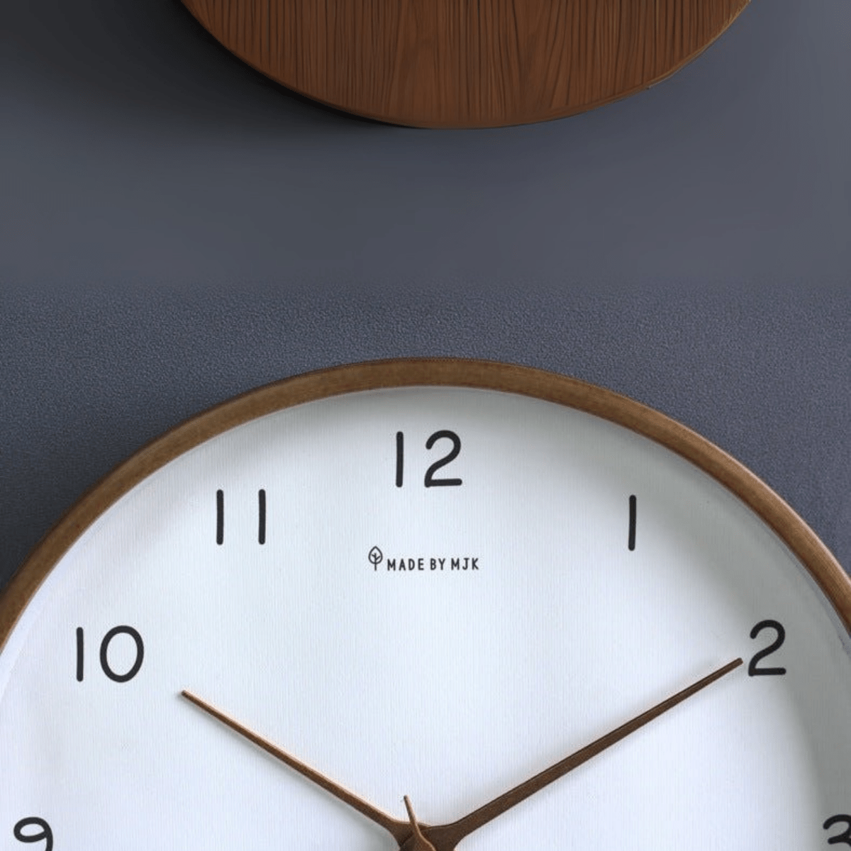 BowLift | Analog Wood Wall Clock with Silent Movement