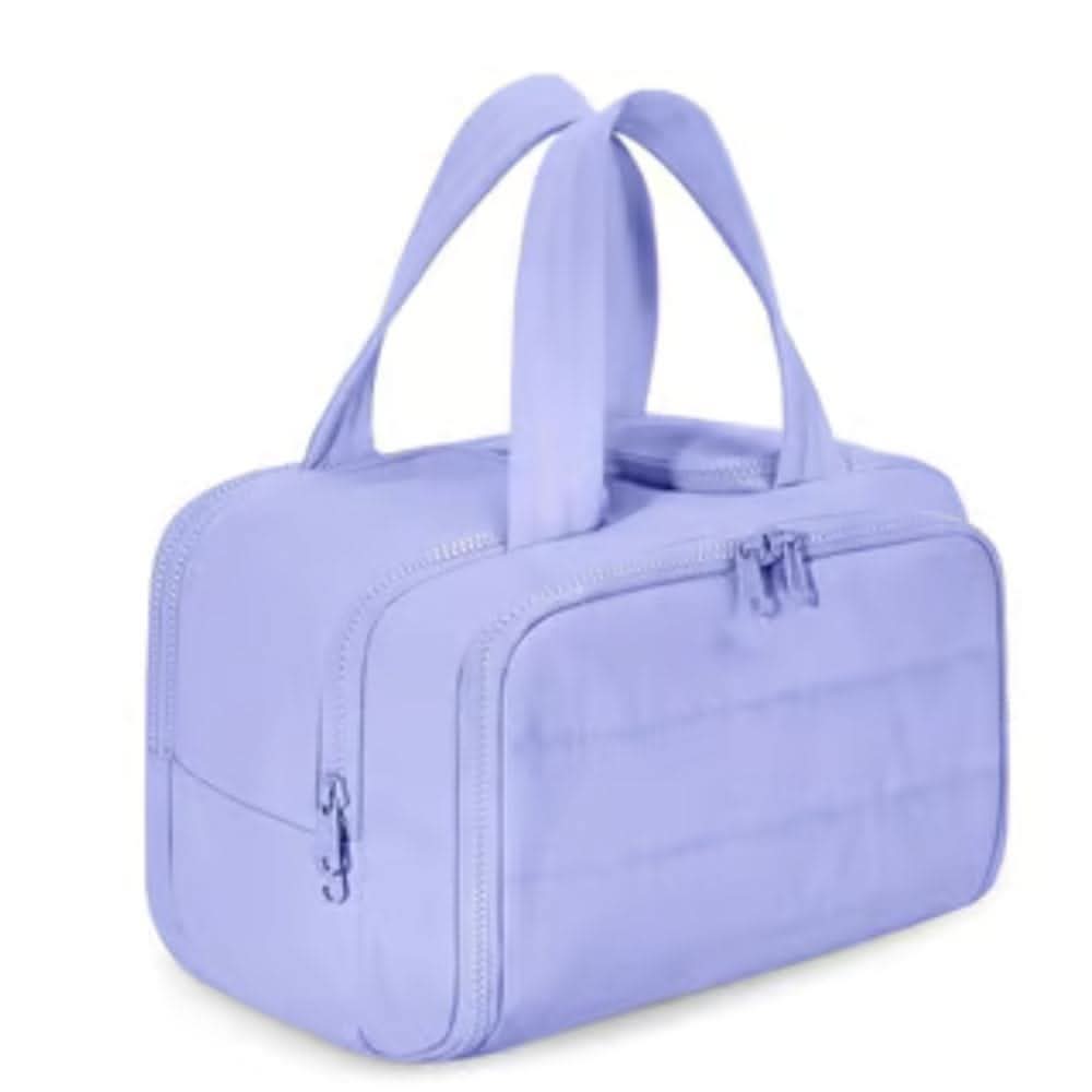BowLift | Compact toiletry bag with hook & compartment division