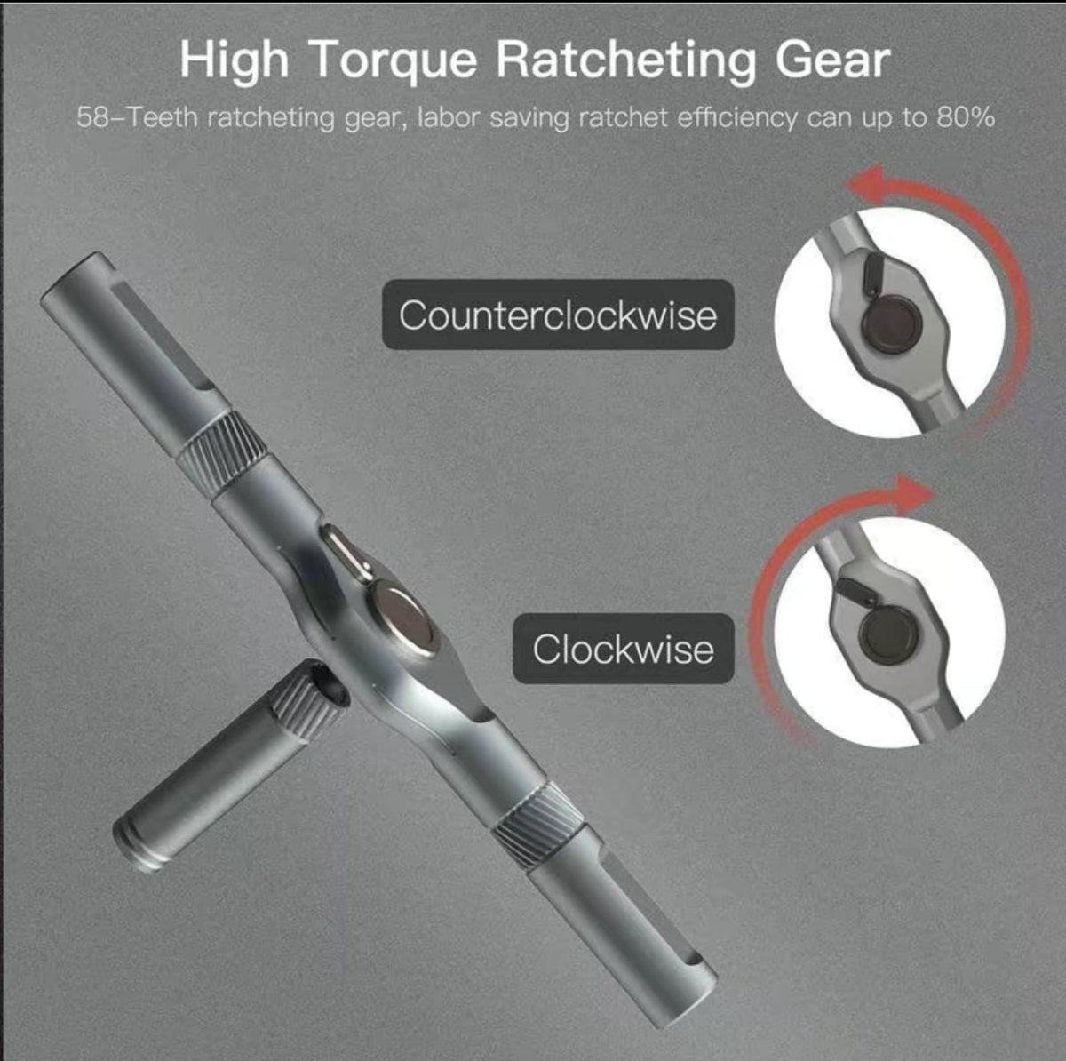 BowLift | Compact 24-in-1 Screwdriver Set for Easy Storage