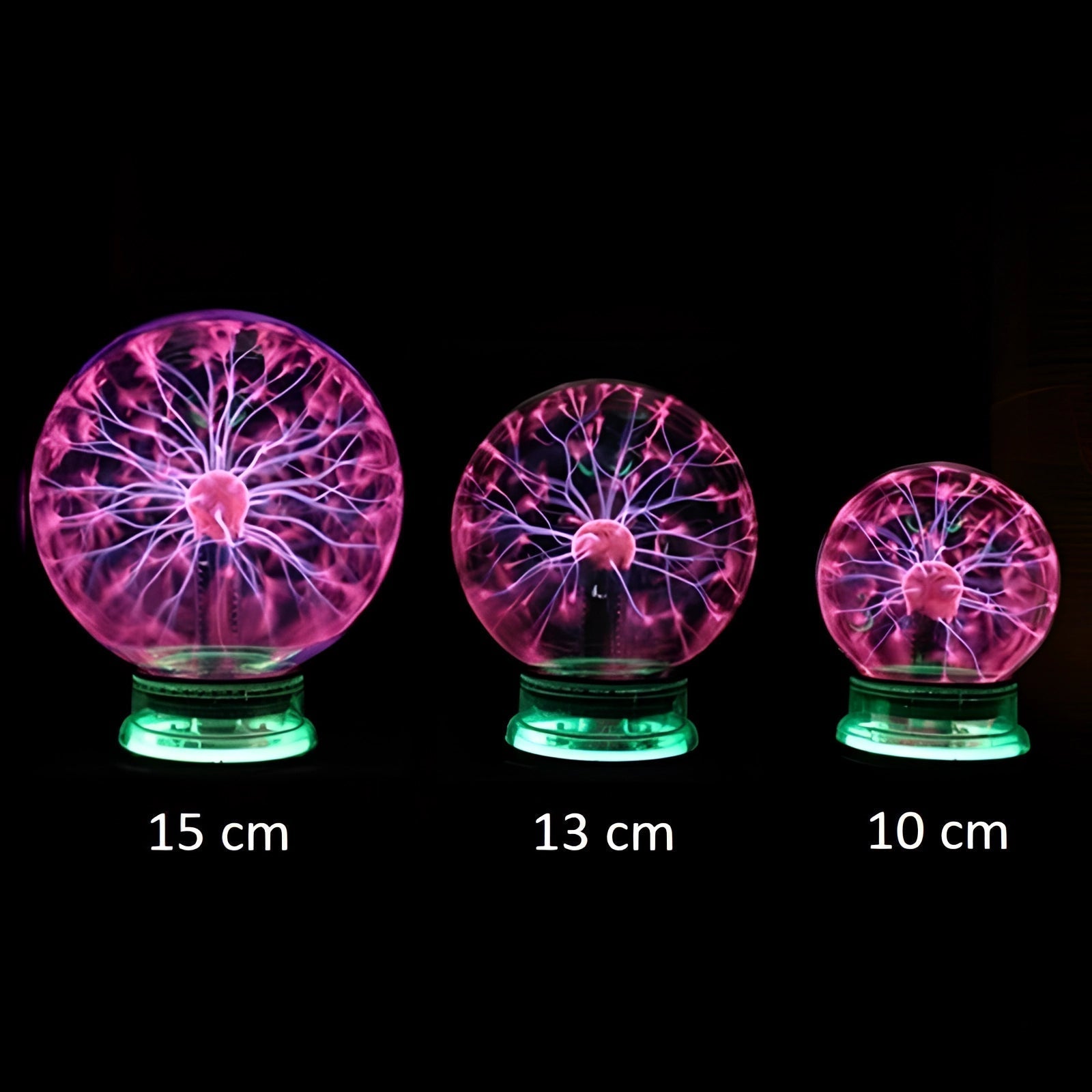 BowLift | Plasma Globe Light | Interactive Touch-Activated LED Orb for Home Decor & Science Experiments