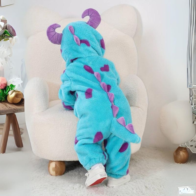 BowLift | Toddler Animal Jumpsuit | Soft Cotton & Hypoallergenic Fleece Baby Onesie