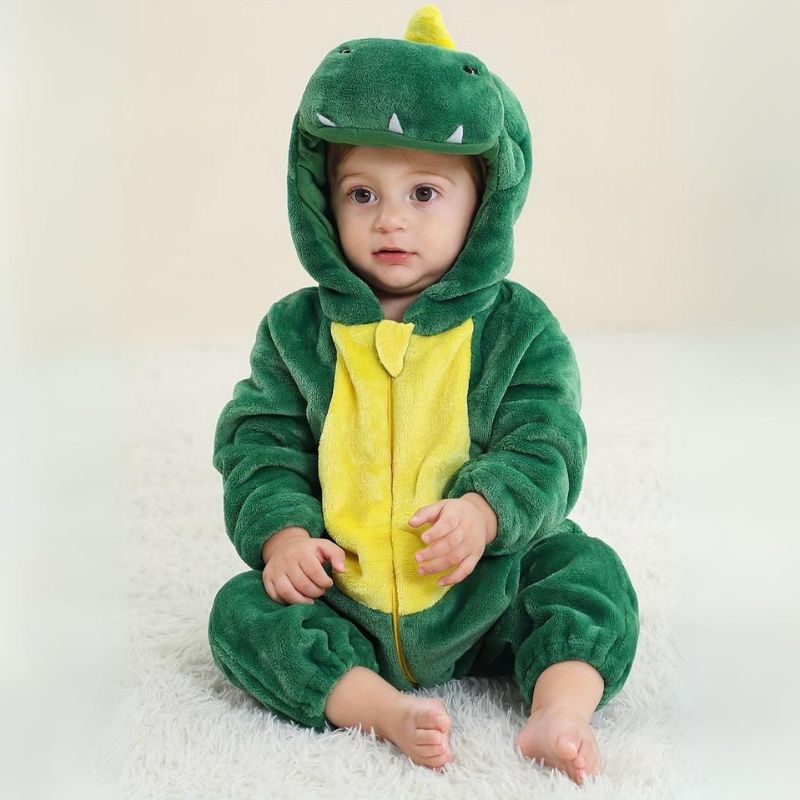 BowLift | Toddler Animal Jumpsuit | Soft Cotton & Hypoallergenic Fleece Baby Onesie