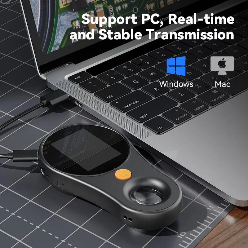 BowLift | Portable Digital Handheld Magnifier with 500x Magnification & 2" LCD