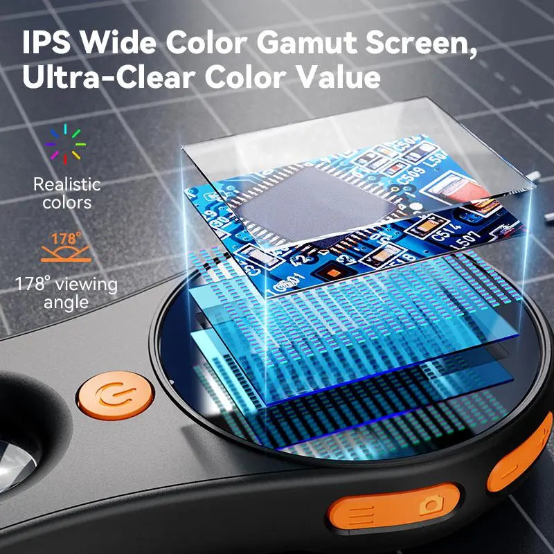 BowLift | Portable Digital Handheld Magnifier with 500x Magnification & 2" LCD