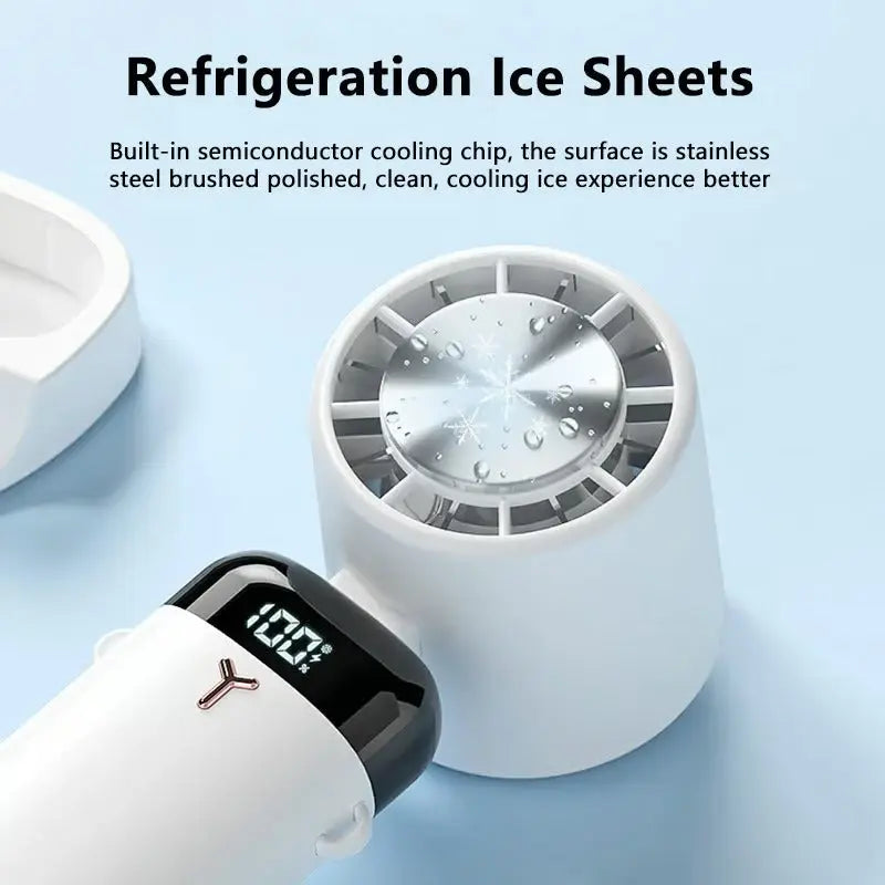 BowLift | Portable electric cooling fan with ice compression function