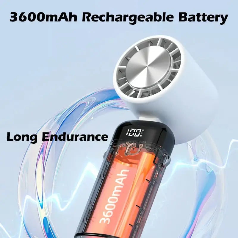 BowLift | Portable electric cooling fan with ice compression function