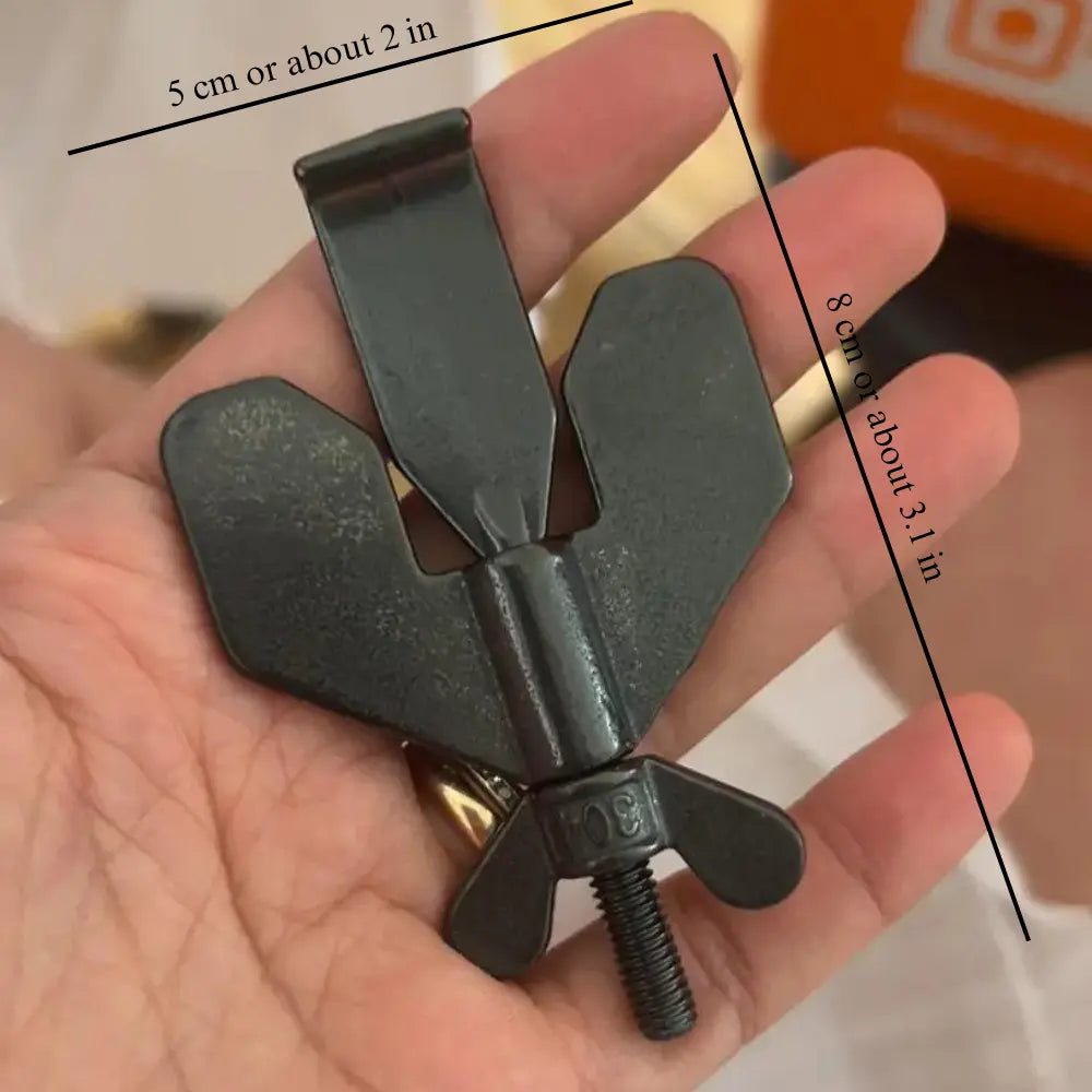 BowLift | Portable Door Lock — Travel Security Device Made of Stainless Steel