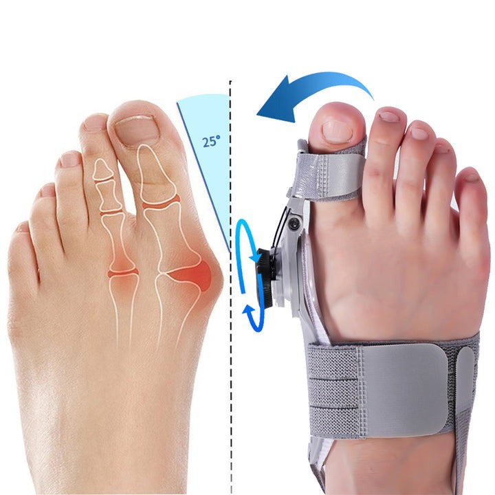 BowLift | Bunion Corrector Splint for Pain Relief and Alignment - Adjustable Foot Support for Hallux Valgus Treatment