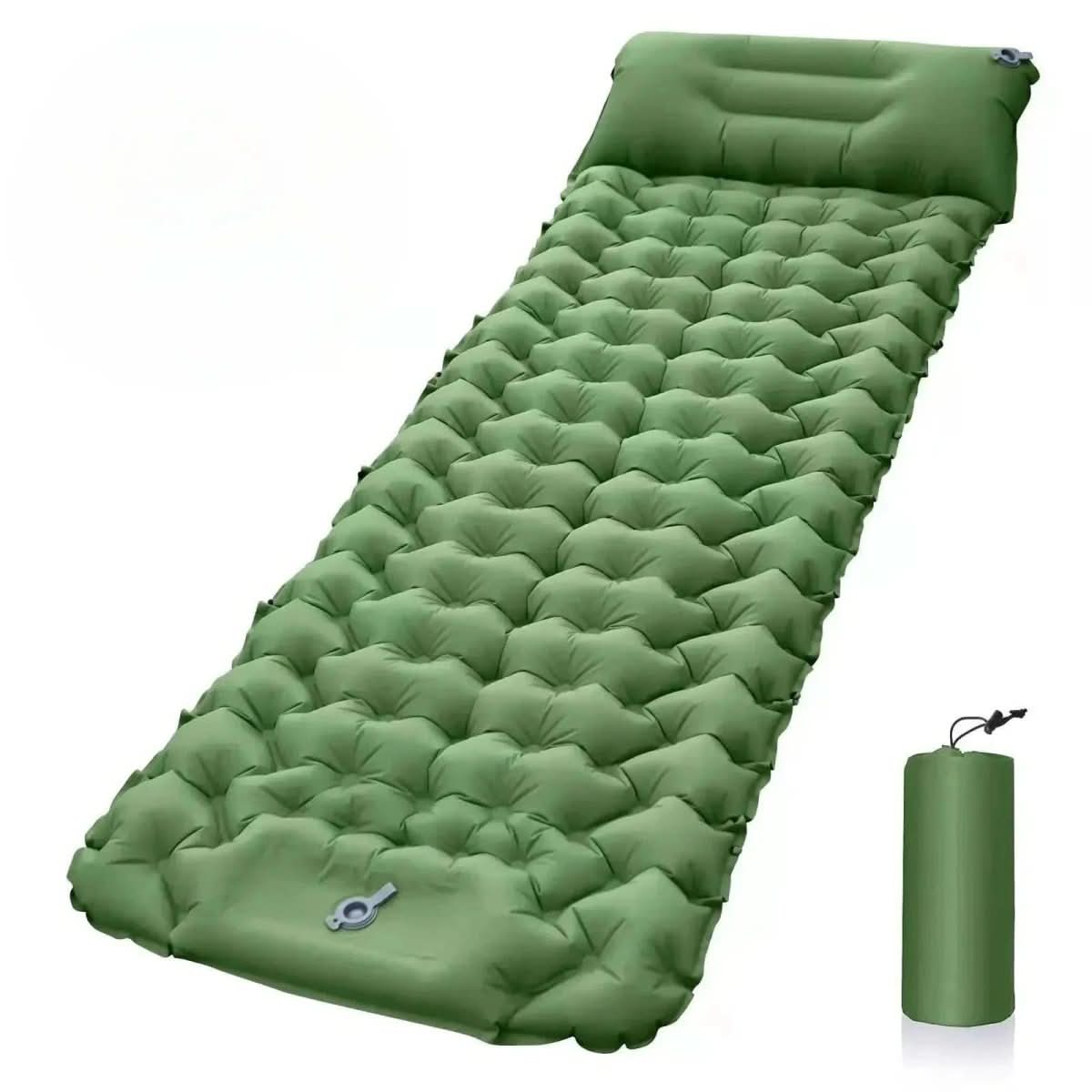 BowLift | Inflatable camping mattress with foot pump & ergonomic design