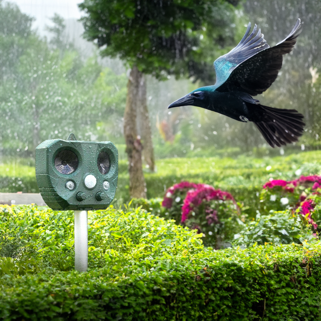 BowLift | Effective Pest Repeller – Solar Ultrasonic Animal Deterrent for Garden