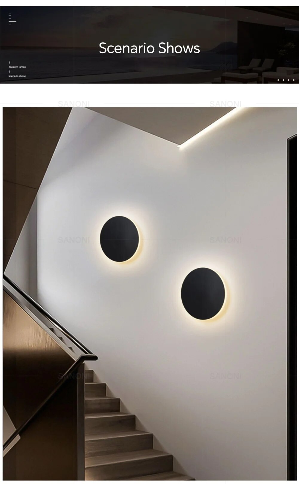 BowLift | LightRing | Minimalist LED Wall Light