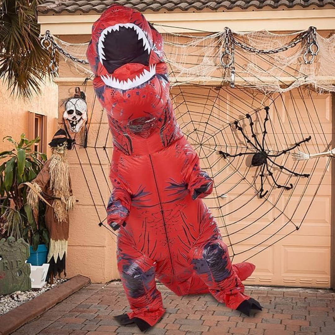 BowLift | DinoBlast Inflatable T-Rex Costume – Gigantic Unisex Outfit