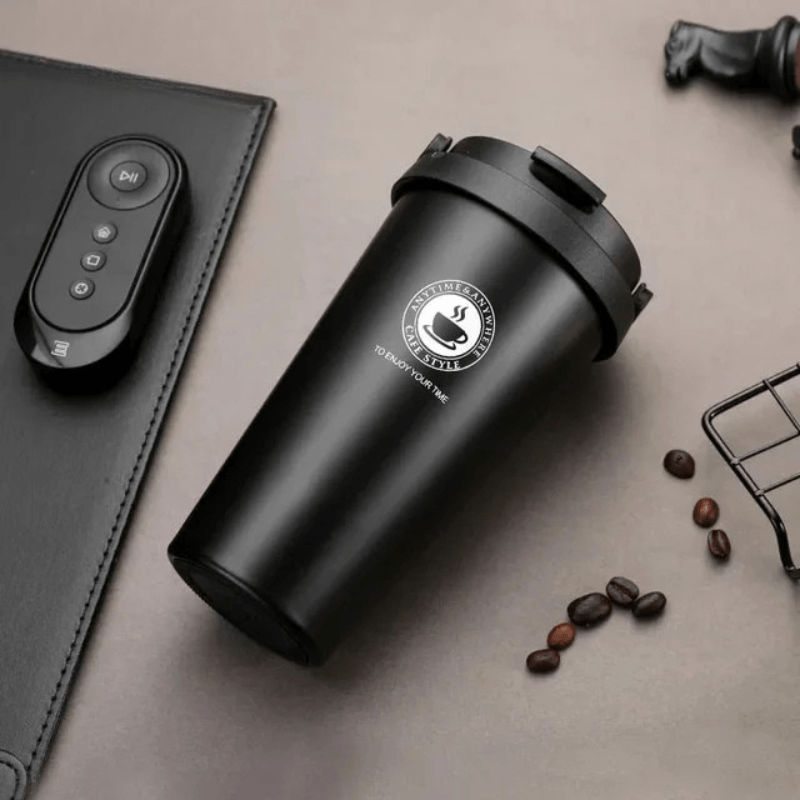 BowLift | Insulated stainless steel travel mug | 500 ml leak-proof & double-walled