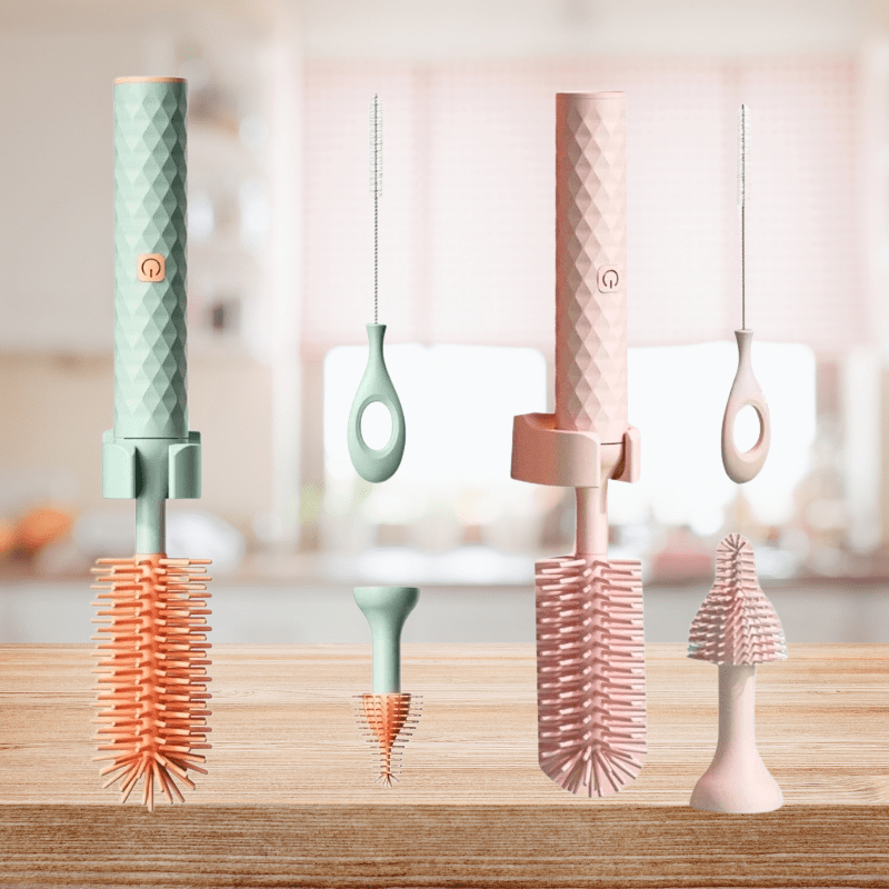 BowLift | automatic cleaning with silicone bristles for stress-free everyday life