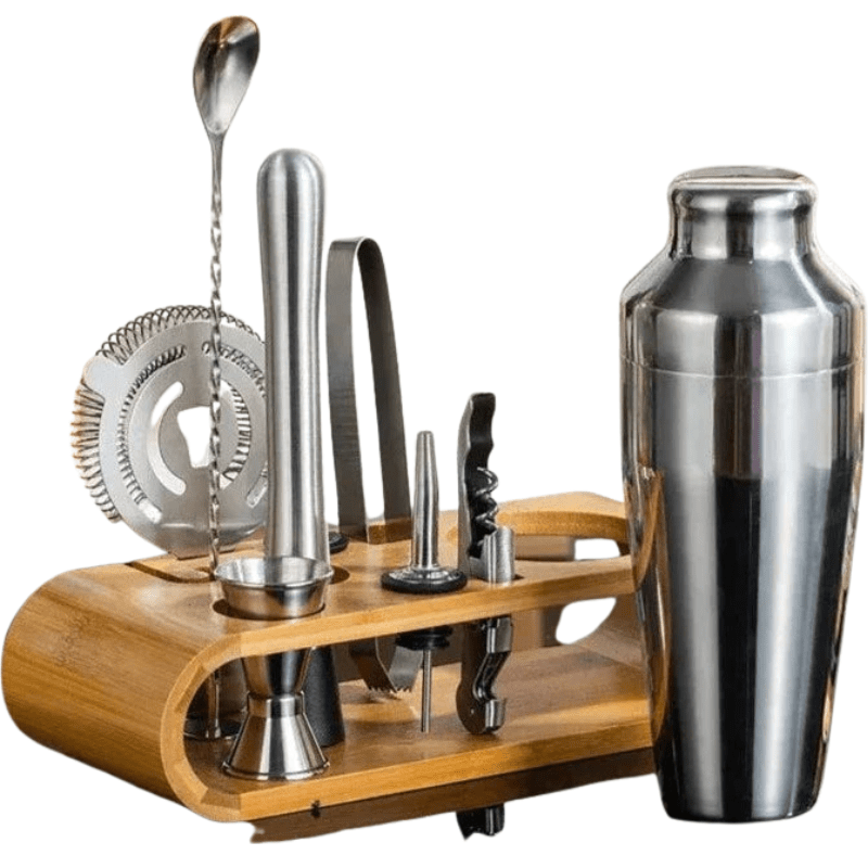 BowLift | 10-piece stainless steel cocktail set for stylish drinks