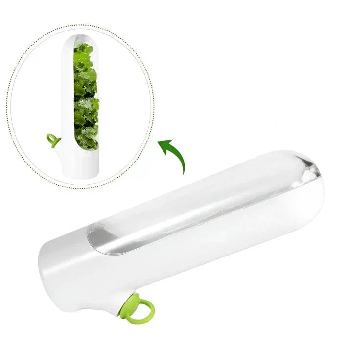 BowLift | Airtight herb container for longer freshness & space-saving storage