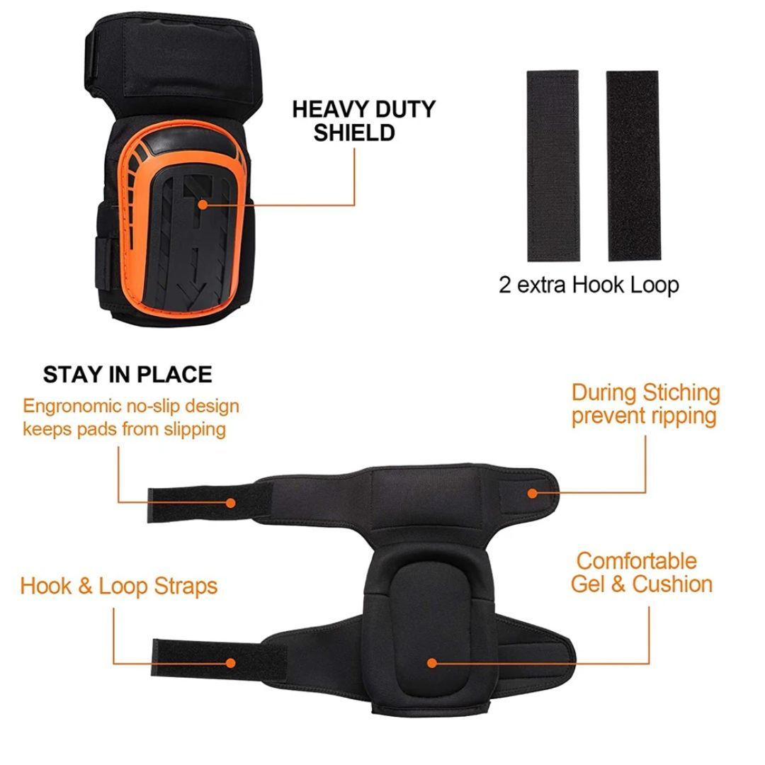 BowLift | Professional Heavy-Duty Work Knee Pads – Adjustable, Impact Resistant & All-Day Comfort