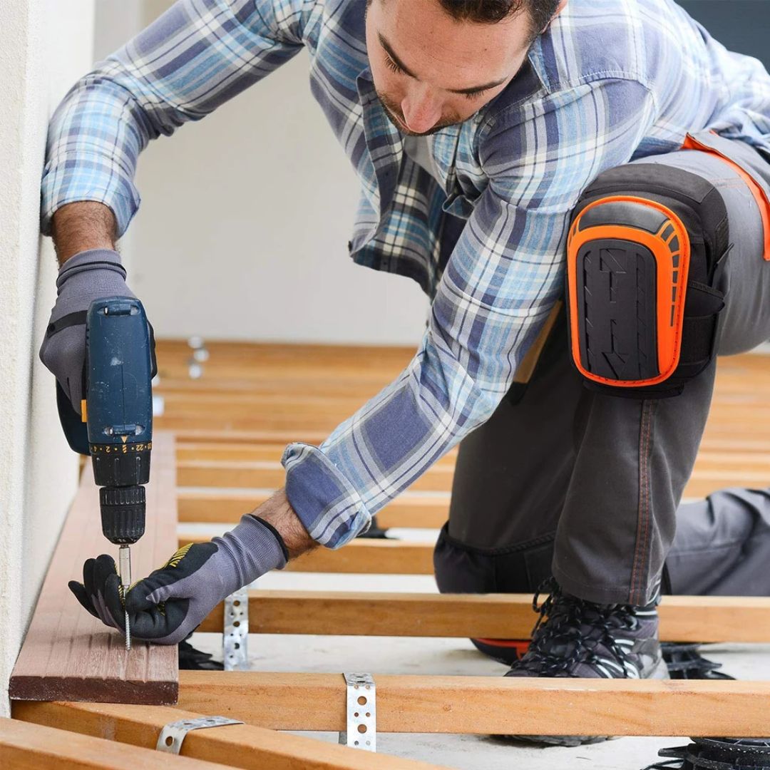 BowLift | Professional Heavy-Duty Work Knee Pads – Adjustable, Impact Resistant & All-Day Comfort