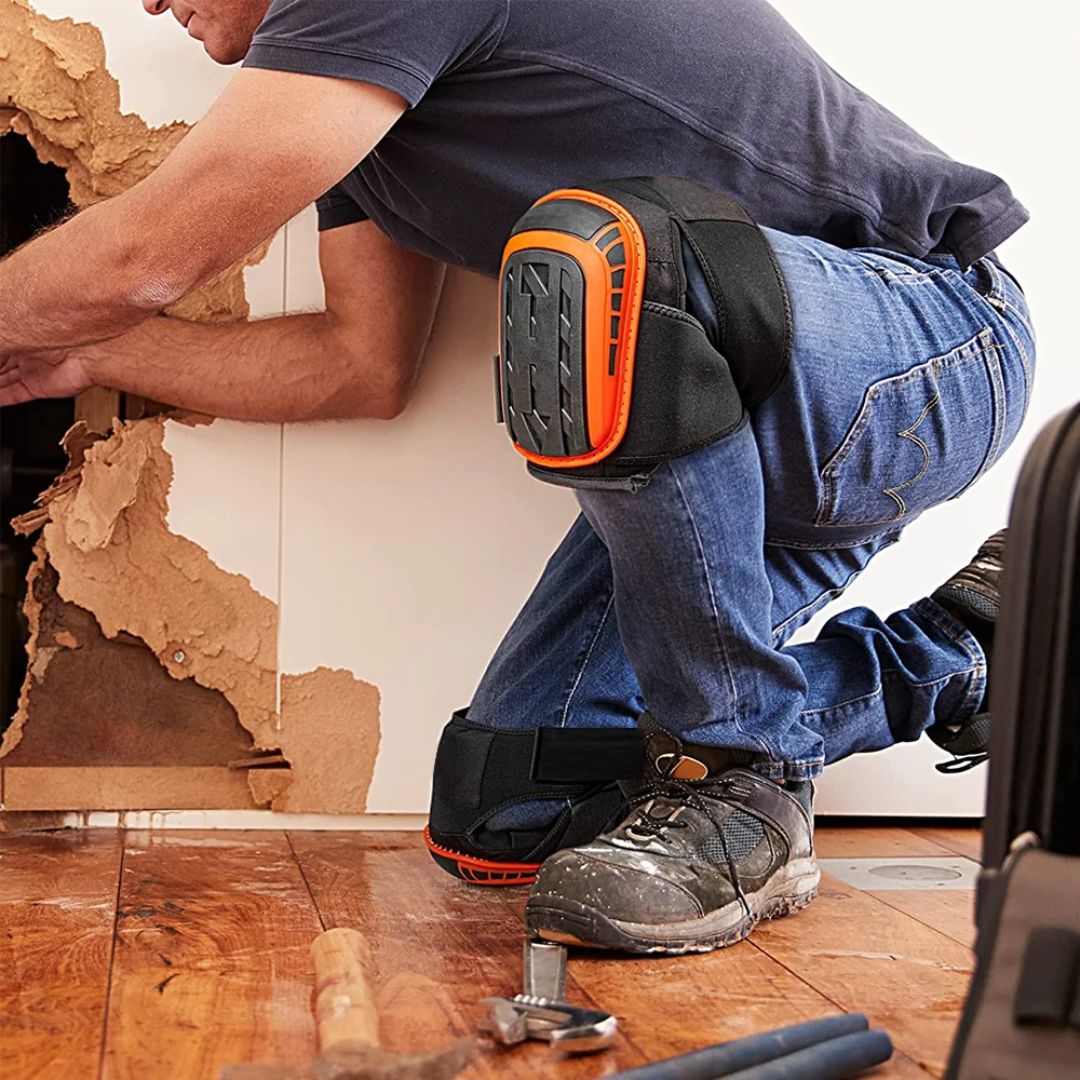 BowLift | Professional Heavy-Duty Work Knee Pads – Adjustable, Impact Resistant & All-Day Comfort